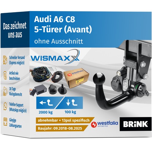 Anhängerkupplung für audi - für,