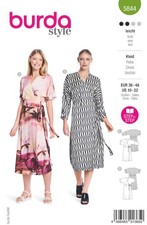 Schnittmuster kleid burda - schnittmuster, 5844