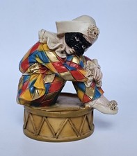 Vintage Harlekin Figur Vivian