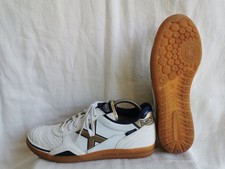 Munich Gresca XLS Futsal Hallenschuhe EU 40 US 7 Sneaker cremeweiß-navy-gold