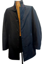 Herren Mantel Cinque Gr. 50 schwarz leicht gefüttert