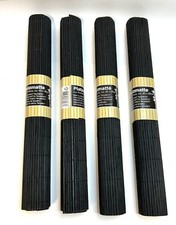 4x Tischmatten aus Bambus