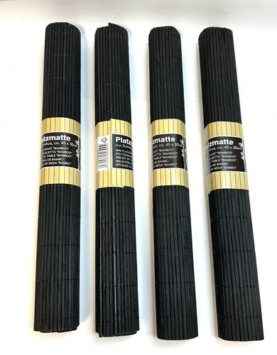 Tischmatten aus bambus - 4x,