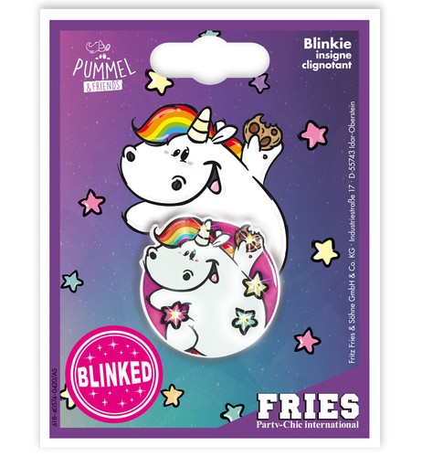 Blinkie pummeleinhorn zum - blinkie,