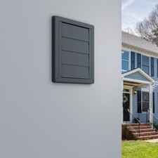 Edelstahl Überdruckgitter