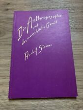 Die Anthroposophie und das menschliche Gemüt, Rudolf Steiner