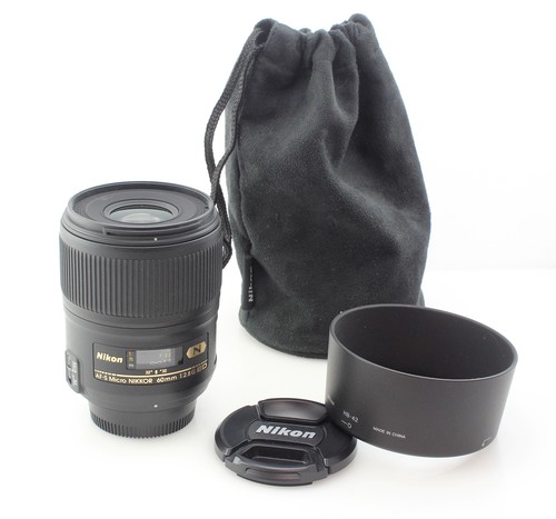 Nikon micro nikkor 60mm - af-s, micro-nikkor