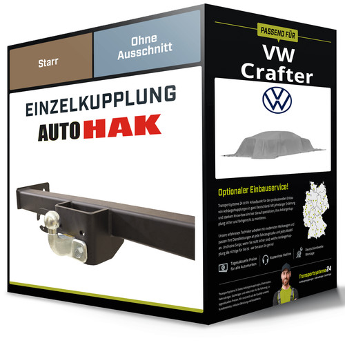 Starre anhängerkupplung für - starre,
