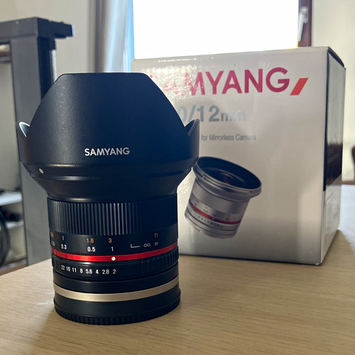 Samyang 12mm ncs cs - samyang,