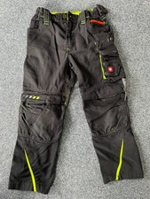 Engelbert Strauss ES Motion 2020 Größe 122/128, schwarz gelb orange  Outdoorhose