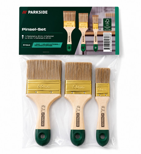 Parkside pinsel set - pinsel,