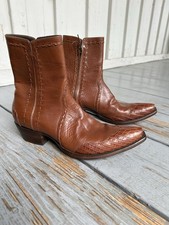 Stallion Boots,Size 44, braun, Mod . Zorro, Regal Flamenco Gallegos, El Paso,TX 