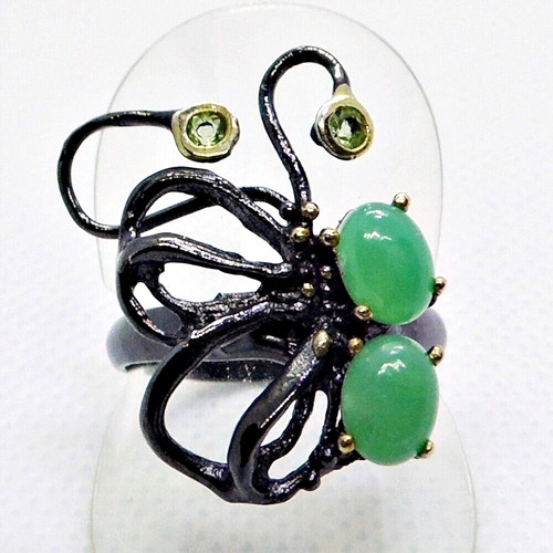 Oval cabochon chrysopras - cabochon,