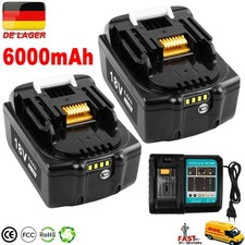 2X 6Ah Akku und Ladegeräte