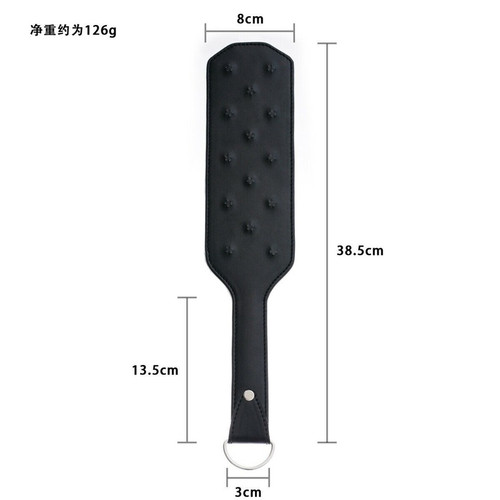 Leder spanking paddel - pu,