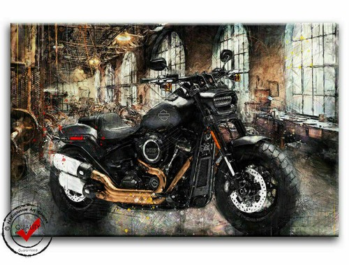 Fat bob bild harley davidson - bild,
