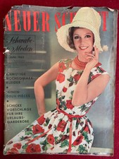 Schwabe Moden „Neuer Schnitt“ – Ausgabe Juni 1962 – Vintage Rarität
