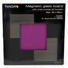 Glas memobord magnettafel - glas,