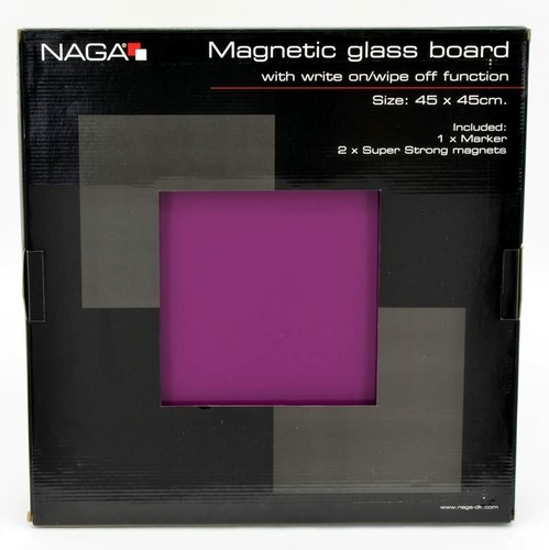 Glas memobord magnettafel - memobord,