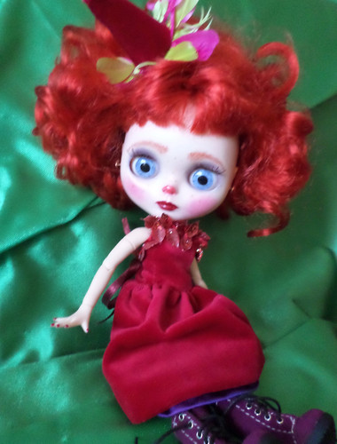 Blythe ooak doll - custom,, gigi