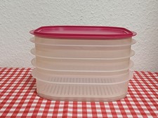 Tupperware * Frischekabinett * Frischegitter * 1 x 1,6 l + 3 x 700 ml * beere
