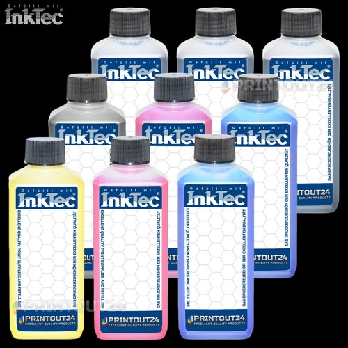 500ml inktec tinte - 9x,
