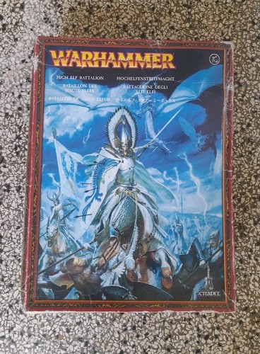 Warhammer high elf batalion - warhammer,