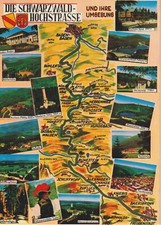 AK - Die Schwarzwald - Hochstrasse und ihre Umgebung