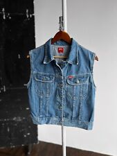 Miss Sixty Damen Vintage Y2K Blau Denim Jeans Weste Streetwear Freizeit Größe...