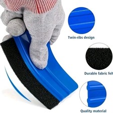 Filzrakel BLAU Wandtattoo