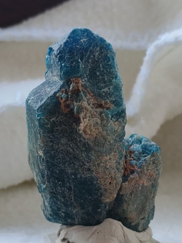 Dunkelblauer fluorapatit - dunkelblauer,