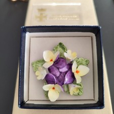 Brosche Veilchen