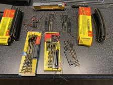 Fleischmann Modellgleis  H0 - 9 Weichen + 36 Gleis Set  unbenutzt