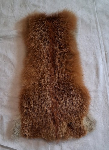 Echt fell rest rotfuchs - rest,