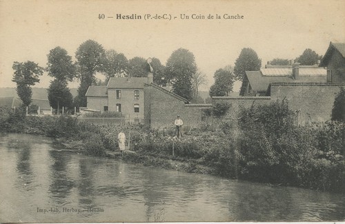 Hesdin eine ecke des - /,