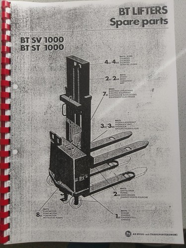 Ersatzteilbuch bt elektro - ersatzteilbuch,