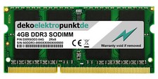 4GB Ram Speicher passend für Toshiba Qosmio X300-148
