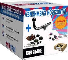 BRINK AHK für Suzuki Jimny 01-14 hori. abnehmbar + 7-pol ECS ES SPEZ