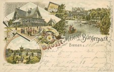 Ansichtskarte Bremen 1896