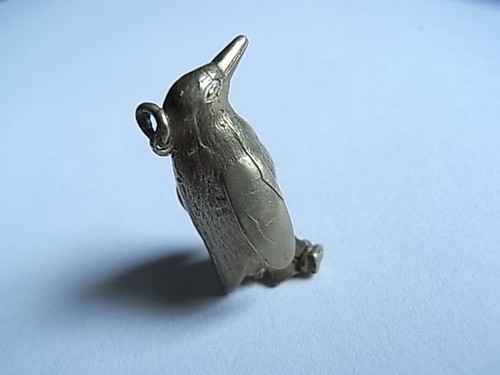 Vintage alt anhänger pinguin - vintage,