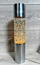 Vintage Lavalampe Silber