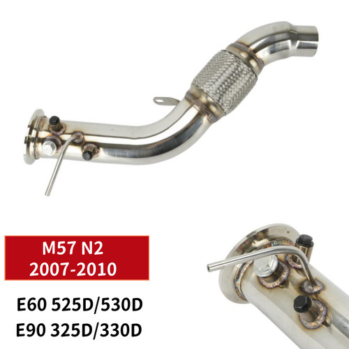 M57 motor edelstahl downpipe - edelstahl,