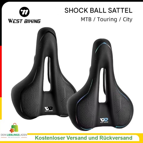 West biking mtb fahrradsattel - west,