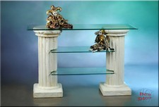 Fernsehtisch Lowboard Sideboard TV & HiFi Rack Regal Möbel Schrank Antik