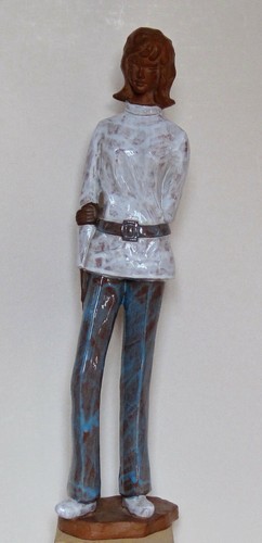 Keramikfigur attr alexandre - attr.,
