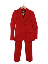 LUISA CERANO Hosenanzug Damen Gr. 34/XS Rot Business Elegant Klassisch