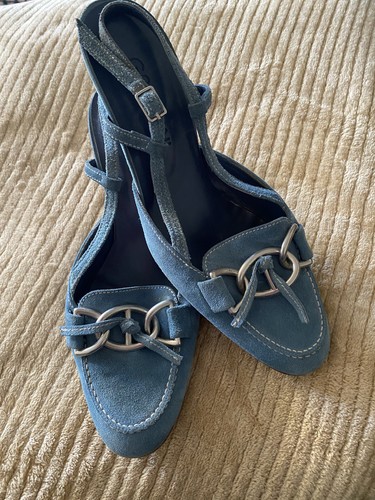 Graziani sling pumps blau - sling,