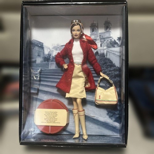 Barbie ferrari gold - ferrari, label