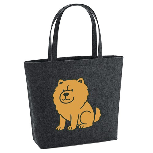 Filz shopper chow comic - filz, chow-chow