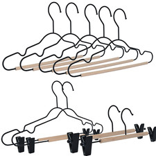 Kleiderbügel Holz Metall